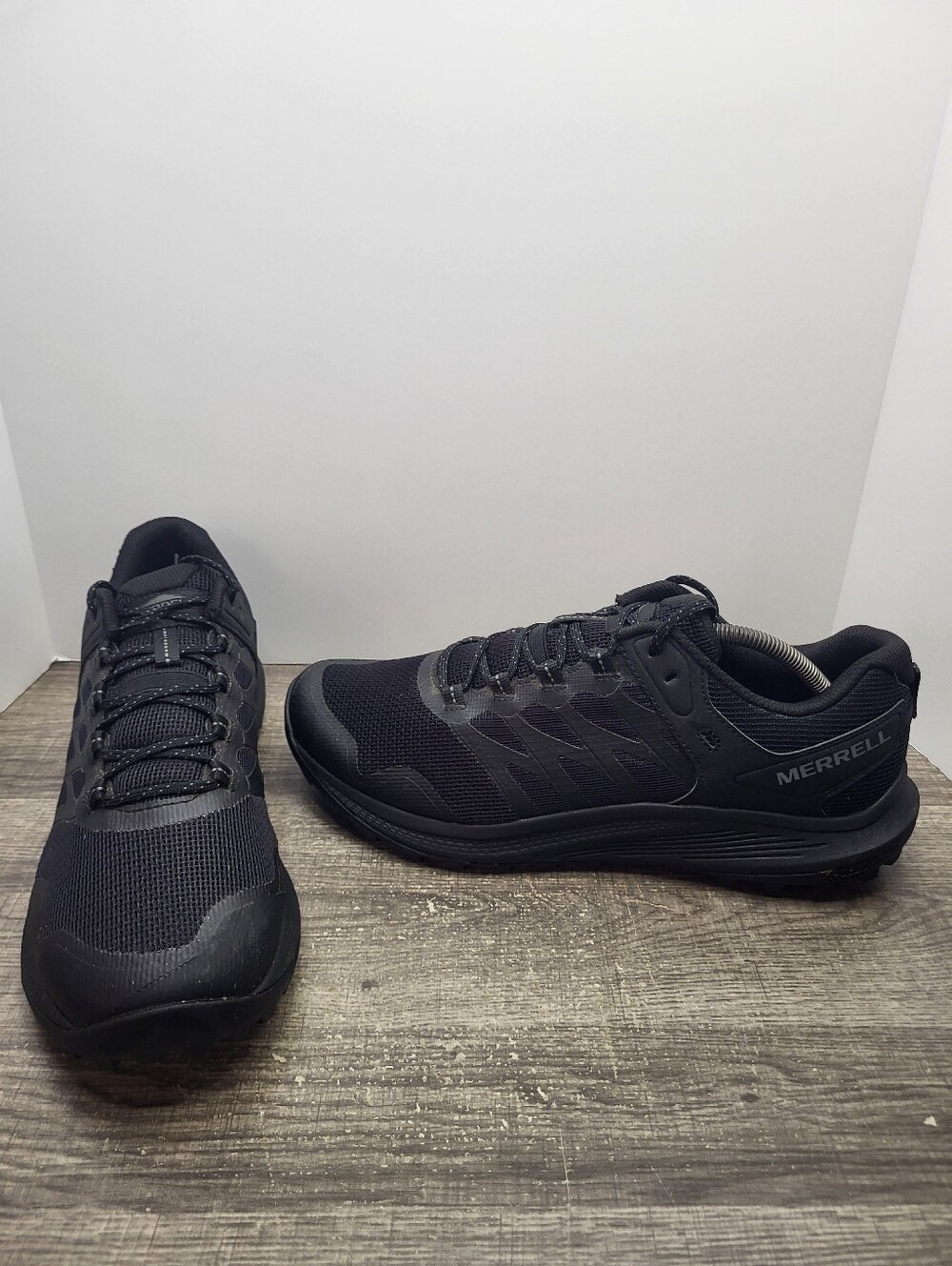 Merrell Mens Nova 3 Tactical Black/Charcoal Size 12 Shoes Sneakers